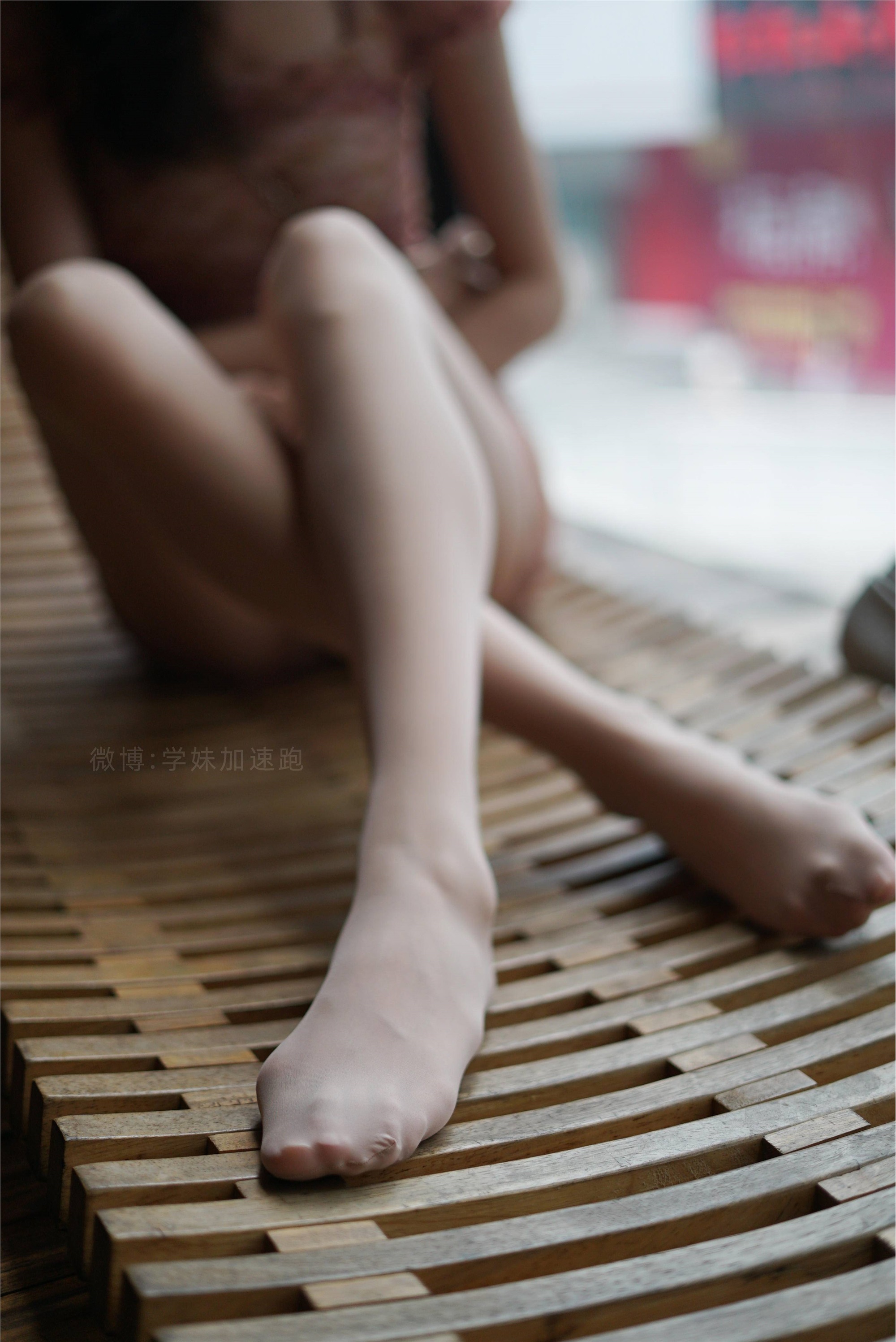 学妹加速跑 XM095《这！就叫美腿-九九》